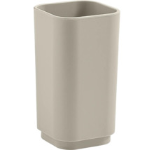 Štvorcový pohár na zubné kefky do kúpeľne