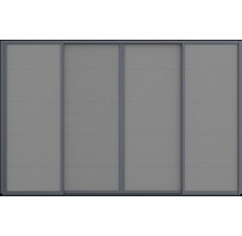 Posuvné dvere so sieťou proti hmyzu