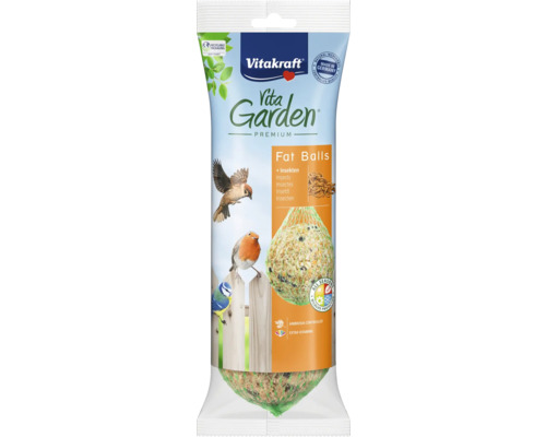 Vitakraft Vita Garden Premium tukové gule s hmyzom vo vrecku