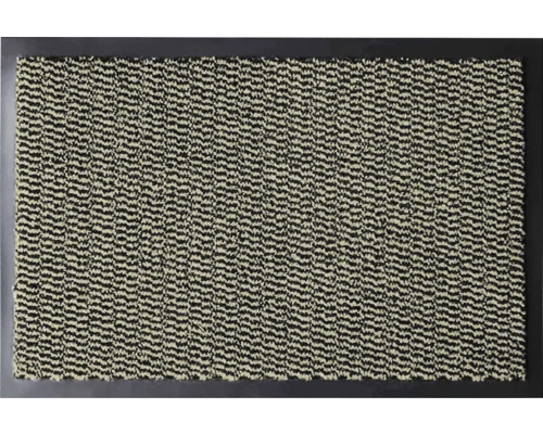 Rohožka CITY hnedá 90x150 cm Rohožka so vzorom cik cak a rámom