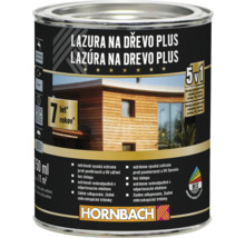 Lazúra na drevo v plechovke s logom Hornbach