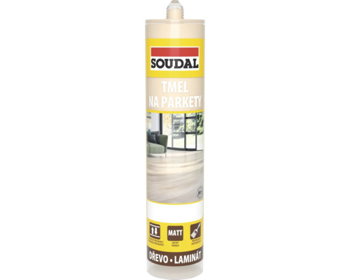 Tmel na parkety SOUDAL 280 ml dub Tmel na parkety Soudal kartuša