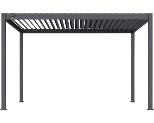 Pergola s lamelovou strechou