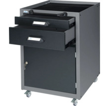 Dielenský vozík so zásuvkami a uzamykateľnými dverami