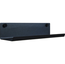 Kovová nástenná polica