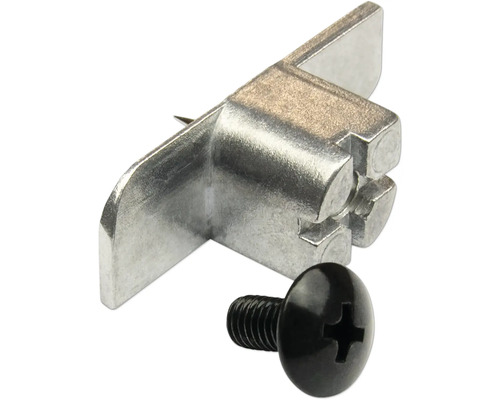 Upevňovací uholník okenné kľučky so skrutkou