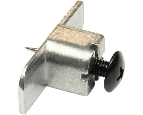 Upevňovacia spona s klincom a skrutkou