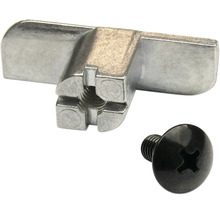 Kovová krídlová matica so zodpovedajúcou skrutkou