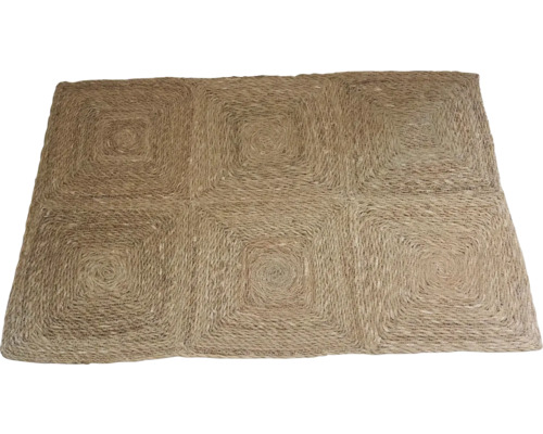 Koberec morská tráva TK-6687-D 60x180 cm Koberec z prírodných vlákien so štvorcovým vzorom