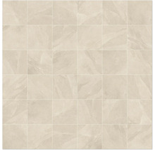 Dlaždice so vzhľadom mramoru, položené