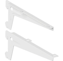 Dva držiaky políc na montáž na stenu