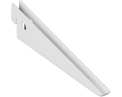 U konzola 170 mm biela Nástenná konzola pre police