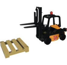 Hračka vysokozdvižný vozík s paletou