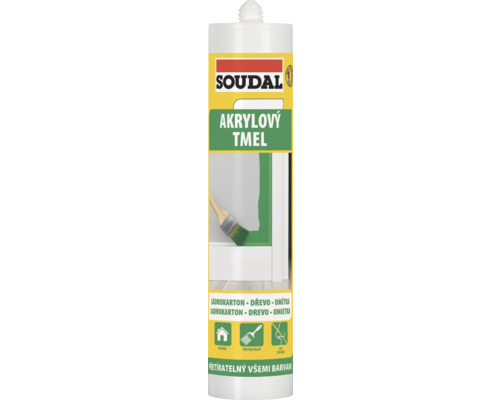 Akrylový tmel kartuša od spoločnosti Soudal