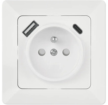 Zásuvka s USB a USB-C portom