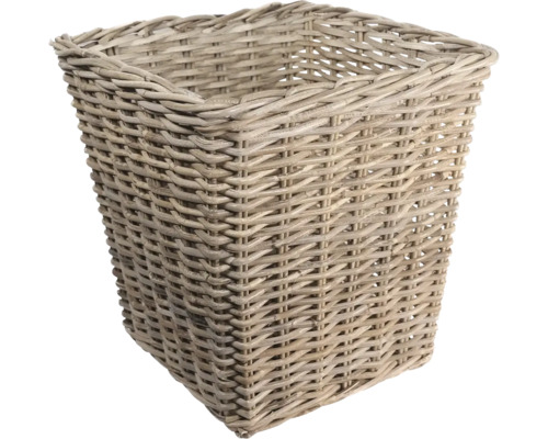 Prútený kôš Leah kužeľ 28 x 28 x 28 cm prírodný Prútený kôš z prírodného materiálu