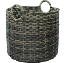 Kôš z umelého prútia s dvoma držadlami