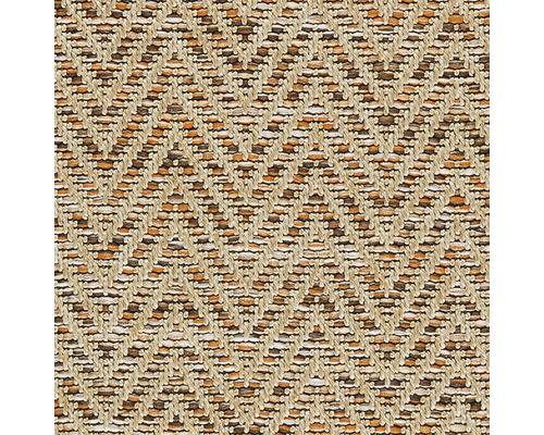 Koberec FLACHGEW OUTSIDER DESIGN African Joy 13 šírka 400 cm (metráž) Detail textilnej tkaniny s rybou kosťou