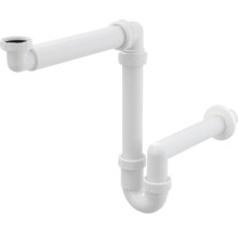 Biely sifón pre umývadlo