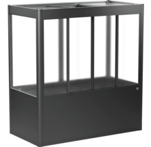 Záhradné parenisko s priehľadnými stenami na pestovanie rastlín