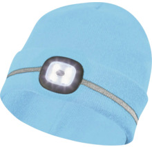 Pletená čiapka s integrovanou LED lampou