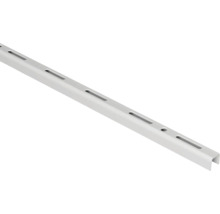 Regálová lišta s výrezmi pre police