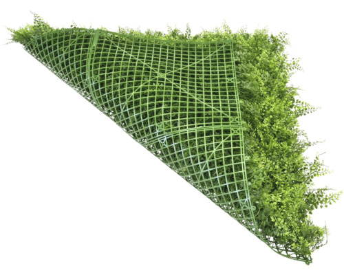 Rohož z umelej trávy s plastovou mriežkovou štruktúrou