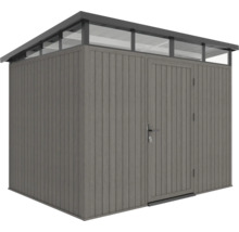 Záhradná búda s dverami a svetlíkom