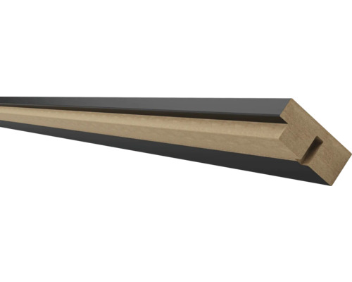 Drevená rámová lišta s perom a drážkou