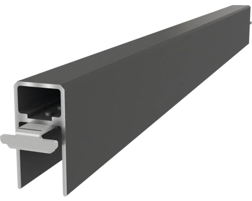 Kovový profil s držiakom