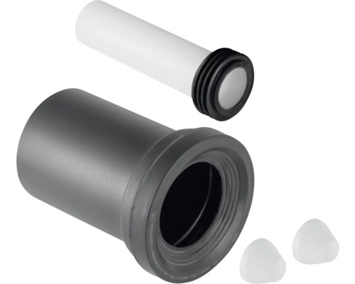 Sada odpadových rúr s tesnením pre sanitárne inštalácie