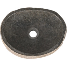 Oválne umývadlo na dosku z kameňa