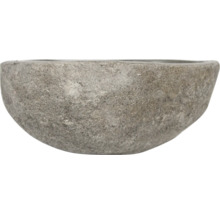 Sivá kamenná miska na rastliny