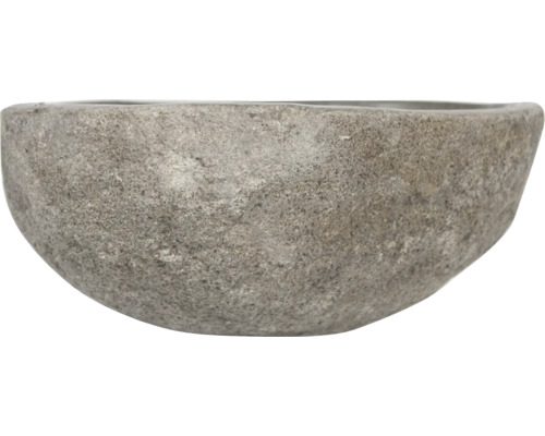 Sivá kamenná miska na rastliny