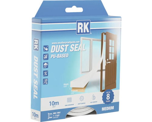 Balenie tesnenia proti prachu RK, na báze polyuretánu, dĺžka 10 metrov