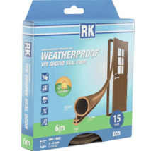 Balenie TPE drážkového tesnenia pre dvere s dĺžkou 6 metrov