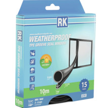 Balenie TPE drážkového tesnenia pre okná, dĺžka 10 metrov, s logom výrobcu