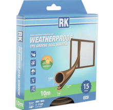 Balenie tesnenia drážky TPE Weatherproof pre okná, dĺžka 10 metrov