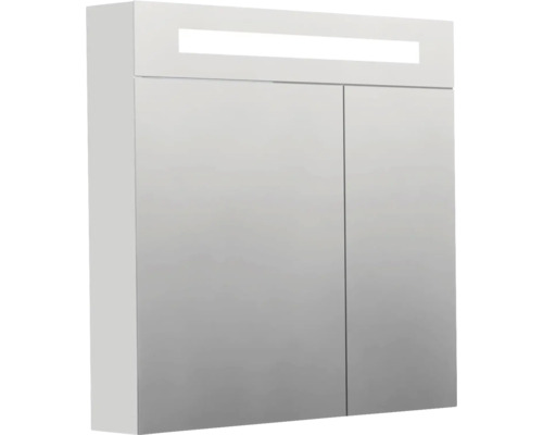 Zrkadlová skrinka s osvetlením Intedoor R ZS 80 LED 01 Zrkadlová skrinka s osvetlením