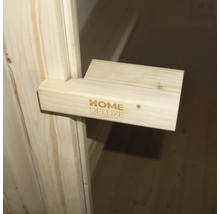 Drevené dvere so zarážkou dverí Home Deluxe