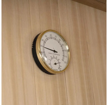 Thermo-hygrometer na meranie teploty a vlhkosti v saune