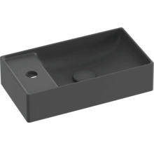 Obdĺžnikové keramické umývadlo na dosku