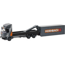 Model Lego nákladného automobilu s kontajnerom Hornbach