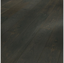 Tmavá drevená podlaha z dubového dreva