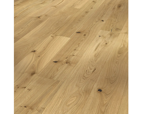 Drevená podlaha z duba s kresbou