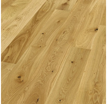 Svetlé dubové podlahové dosky do interiéru