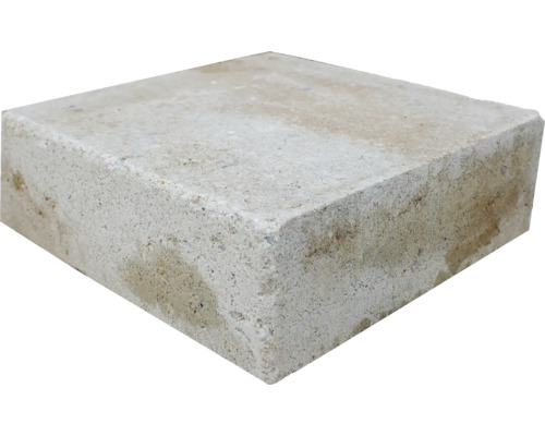 Zákrytová doska Duvar light 25 x 25 x 8 cm latte Betónová dlažobná kocka