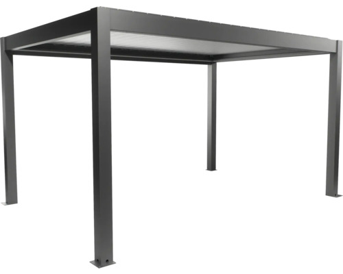 Voľne stojaca kovová pergola do záhrady