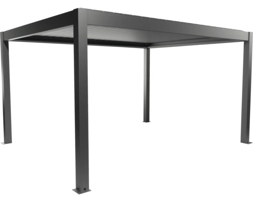 Voľne stojaca kovová pergola do záhrady