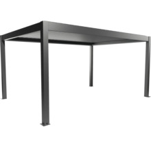 Pergola s hliníkovým rámom a strešnými latami